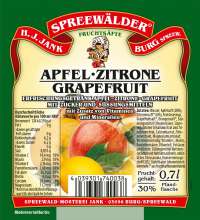 Apfel-Zitrone-Grapefruit