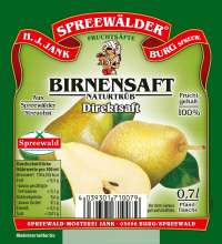 Birnensaft naturtrüb