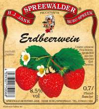 Erdbeerwein