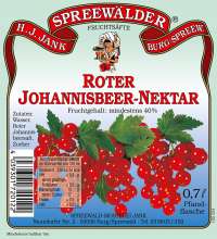 Roter Johannisbeer-Nektar