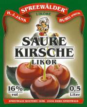 Saure-Kirsche-Likör