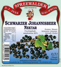 Schwarzer Johannisbeer-Nektar